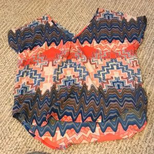 Short sleeve blouse